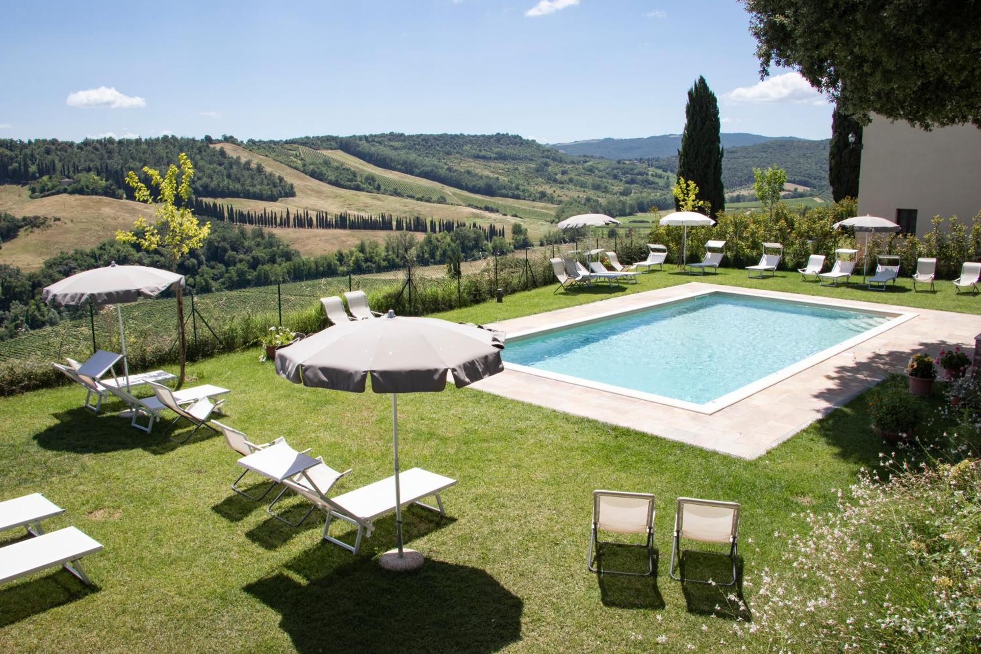 Agriturismo Castello Di Montauto San Gimignano Buitenkant foto